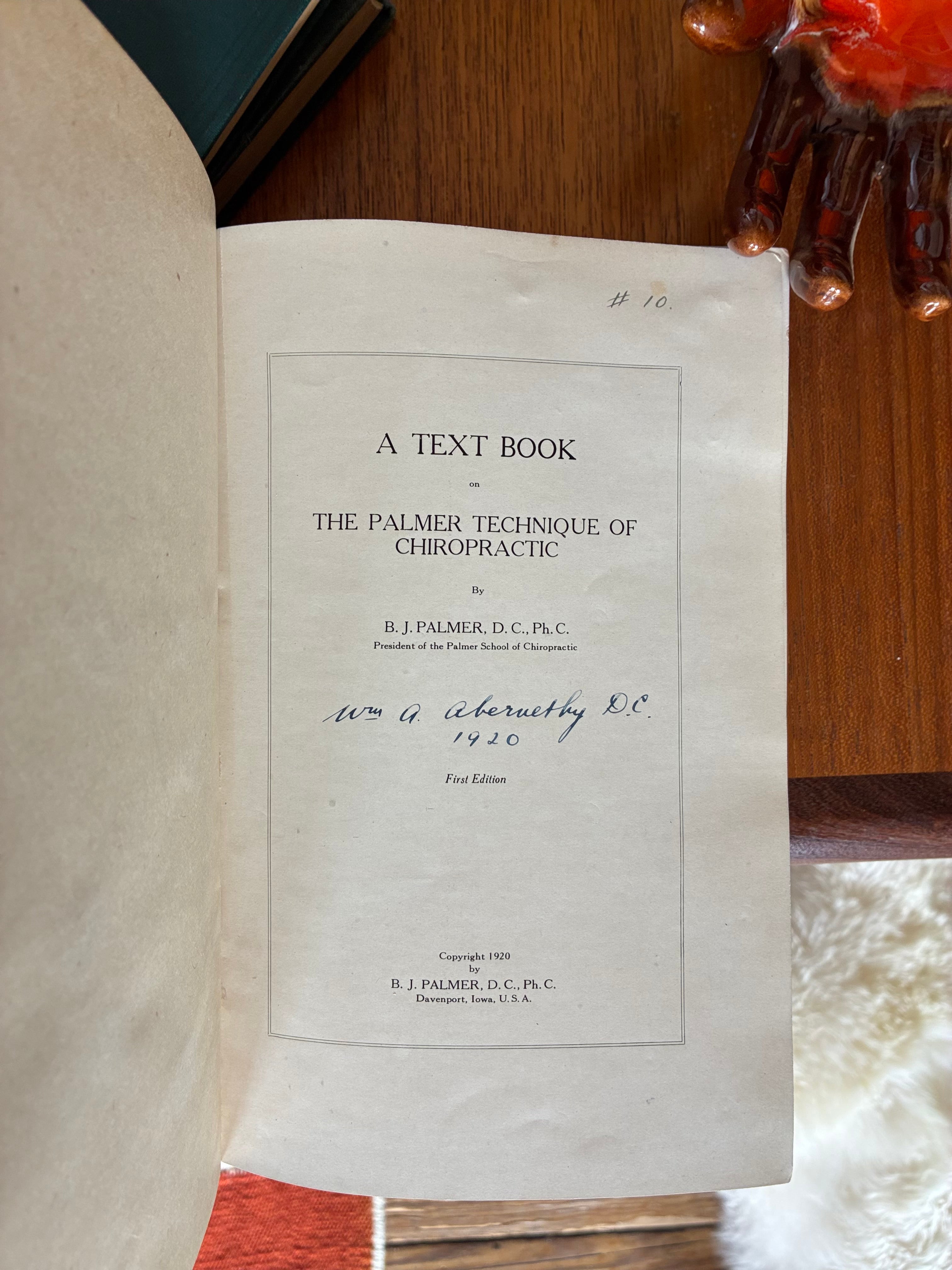 Palmer Technique of Chiropractic