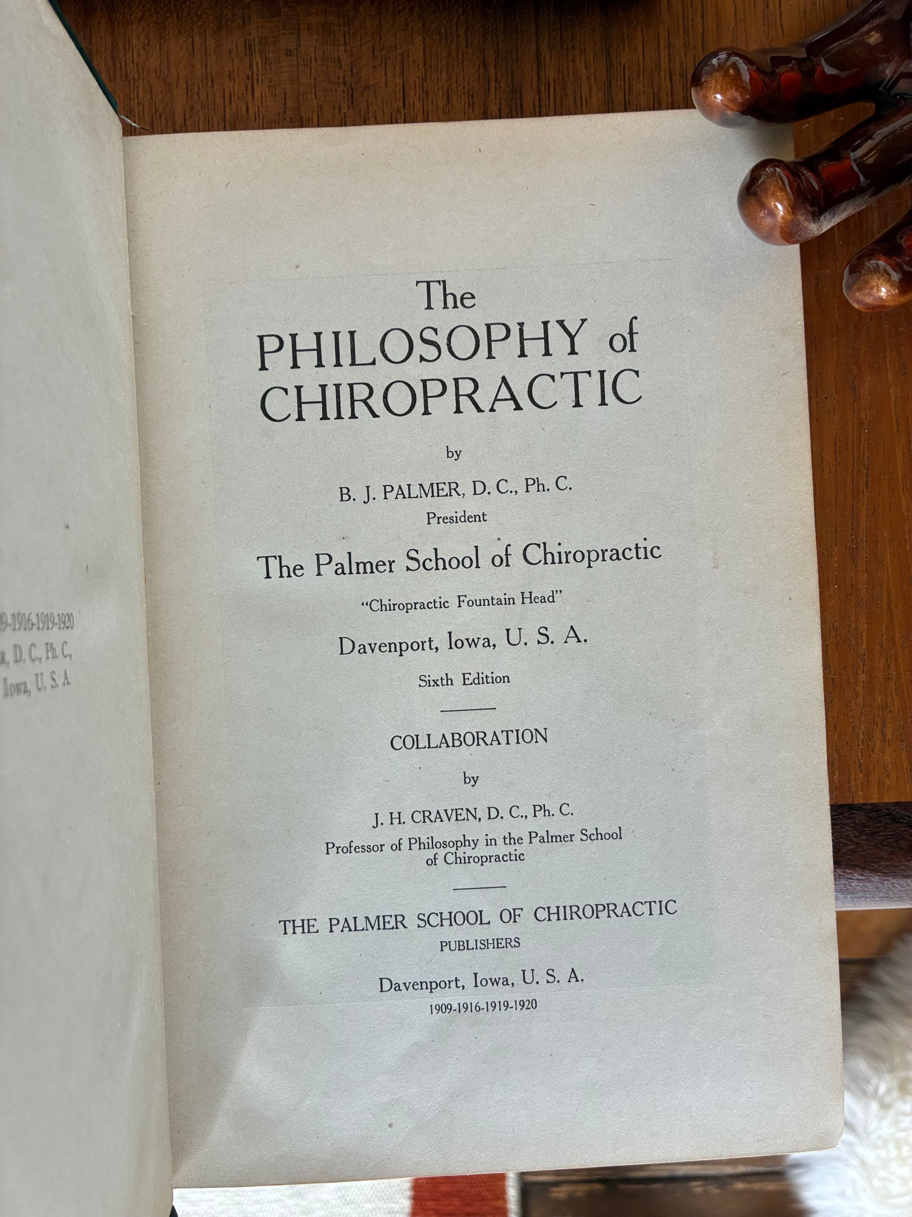 The Philosophy of Chiropractic