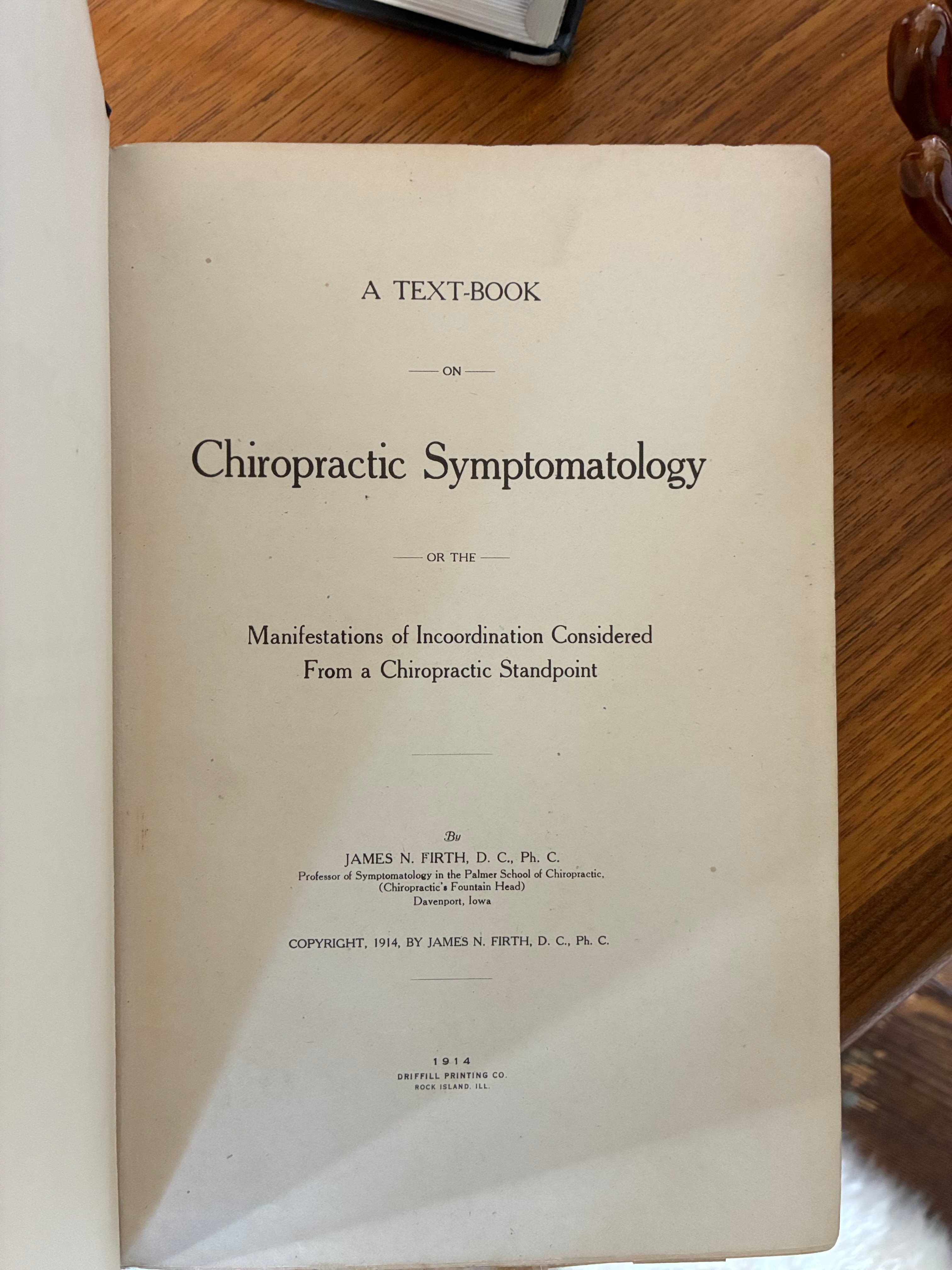 Chiropractic Symptomatology